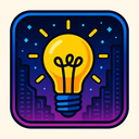 icon_weather_light_bulb_cyberpunk icon preview