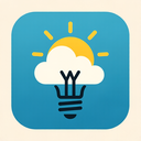 icon_weather_light_bulb_elegant icon preview