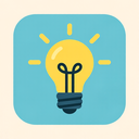icon_weather_light_bulb_flat_pastel icon preview
