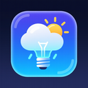 icon_weather_light_bulb_futuristic icon preview