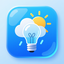 icon_weather_light_bulb_glassy icon preview