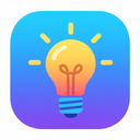 icon_weather_light_bulb_gradient icon preview