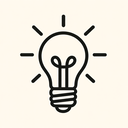 icon_weather_light_bulb_line_art icon preview