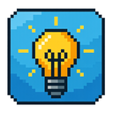 icon_weather_light_bulb_pixel_art icon preview