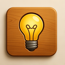 icon_weather_light_bulb_wooden icon preview