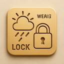 icon_weather_lock_embossed icon preview