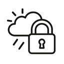 icon_weather_lock_minimal_outline icon preview