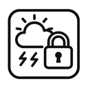 icon_weather_lock_monochrome icon preview
