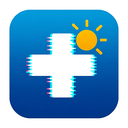 icon_weather_medical_cross_digital_glitch icon preview