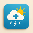 icon_weather_medical_cross_elegant icon preview