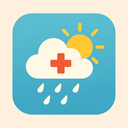 icon_weather_medical_cross_flat_pastel icon preview