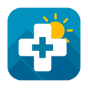 icon_weather_medical_cross_geometric icon preview