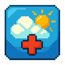 icon_weather_medical_cross_pixel_art icon preview