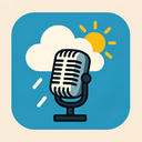icon_weather_microphone_elegant icon preview