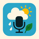 icon_weather_microphone_organic icon preview