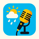 icon_weather_microphone_playful icon preview
