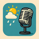 icon_weather_microphone_retro icon preview