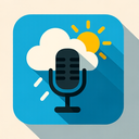 icon_weather_microphone_shadow_effect icon preview