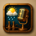 icon_weather_microphone_steampunk icon preview
