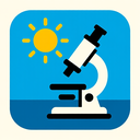 icon_weather_microscope_bold icon preview