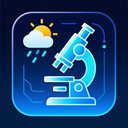 icon_weather_microscope_futuristic icon preview