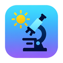 icon_weather_microscope_gradient icon preview