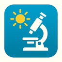 icon_weather_microscope_simplified icon preview