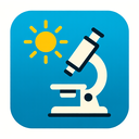 icon_weather_microscope_thin icon preview