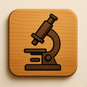 icon_weather_microscope_wooden icon preview
