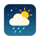 icon_weather_moon_flat_design icon preview