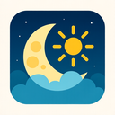 icon_weather_moon_geometric icon preview