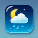 icon_weather_moon_glassy icon preview