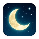 icon_weather_moon_glow_effect icon preview
