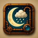 icon_weather_moon_steampunk icon preview