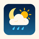 icon_weather_moon_vector icon preview