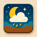 icon_weather_moon_wooden icon preview