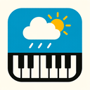 icon_weather_piano_bold icon preview