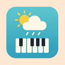 icon_weather_piano_flat_pastel icon preview