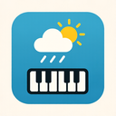 icon_weather_piano_minimalist icon preview
