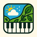 icon_weather_piano_organic_pattern icon preview