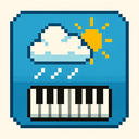 icon_weather_piano_pixel_art icon preview