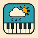 icon_weather_piano_retro icon preview
