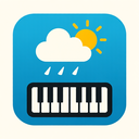 icon_weather_piano_vector icon preview