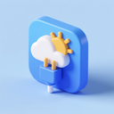 icon_weather_plug_3d_isometric icon preview