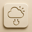 icon_weather_plug_embossed icon preview