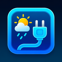 icon_weather_plug_futuristic icon preview