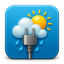 icon_weather_plug_metallic icon preview