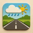 icon_weather_road_embossed icon preview
