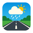 icon_weather_road_flat_design icon preview