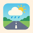 icon_weather_road_flat_pastel icon preview